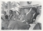 [06-12-1986] Three presidents at the Florida International University North Miami campus library groundbreaking